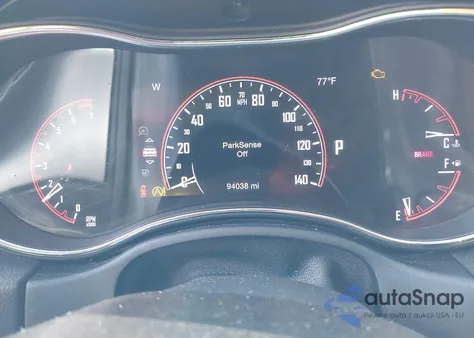 2016 Dodge Durango Limited из США, поврежденный, VIN 1C4RDJDG1GC455649